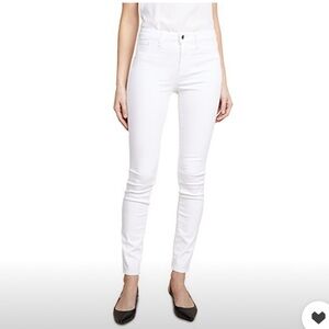 L’agence margot white skinny jeans